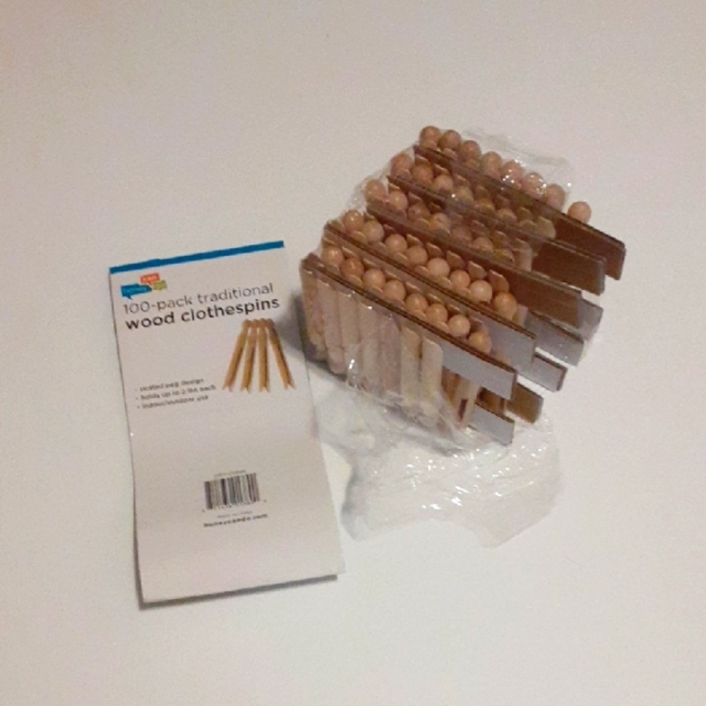 Honey Can Do Clothespins 70-80 from 100-Pack